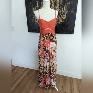 Floral maxi dress
